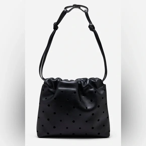 Romy Pouch Perforated Black Leather Bag - Sold Out. BNWT, in box. - Picture 2 of 10